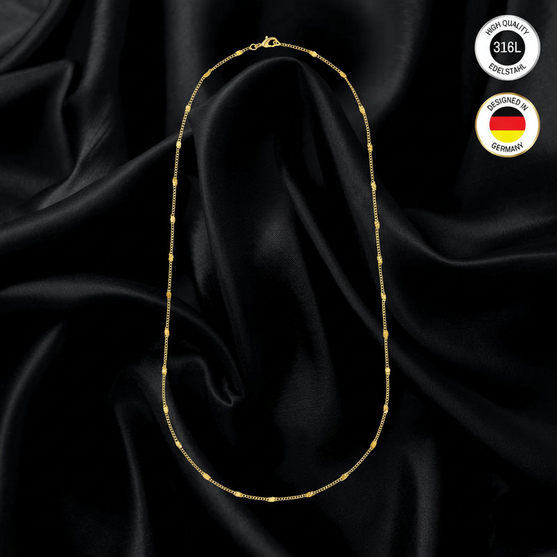Gold-colored Water-resistant Chains For Ladies