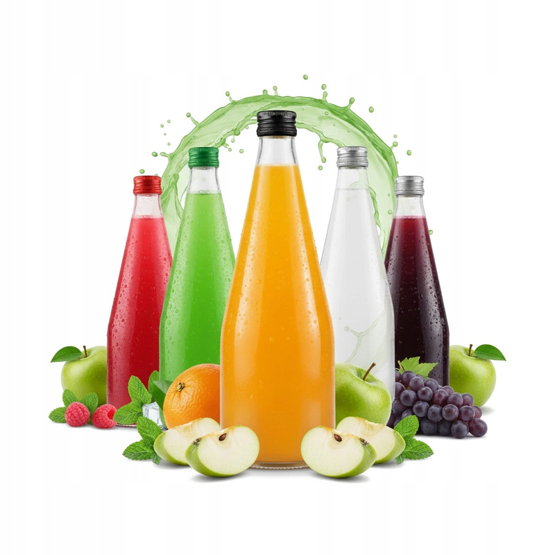 5-pack Kropla 700ml Bottle For Juice, Syrup, Liqueur, Vodka, Homebrew Alcohol