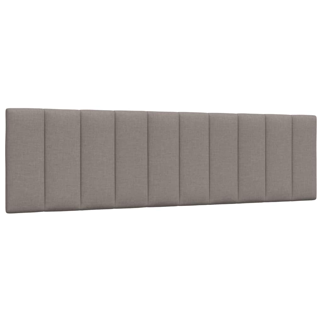 Image of Vidaxl Headboard Cushion "hanko" Taupe 180 Cm Fabric, Headboard Pillow, Reading Pillow, Headboard Cushion, Back Cushion, Headboard Pillow, Headboard Padding