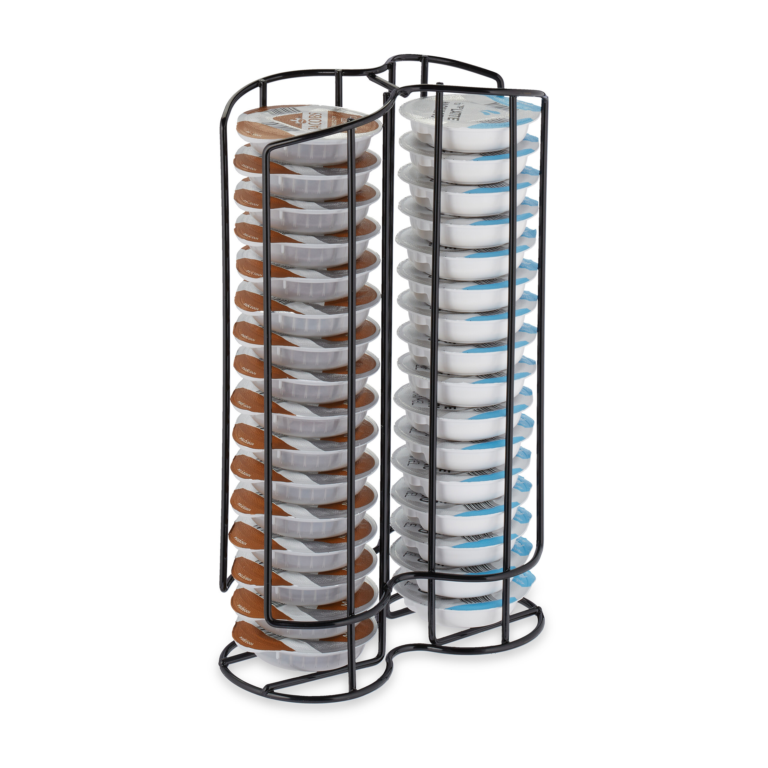 Capsule Holder In Black - (w)18 X (h)29 X (d)8.5 Cm
