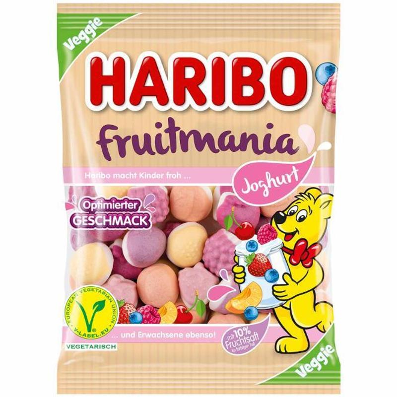 Haribo Fruitmania Yogurt Vegetarian 160g