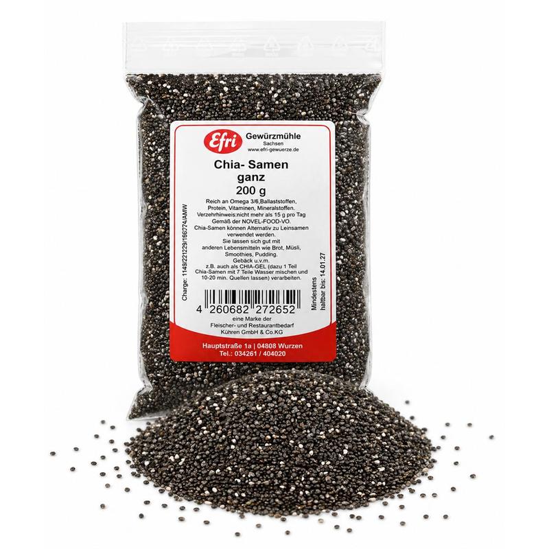 Chia Seeds Whole 200g