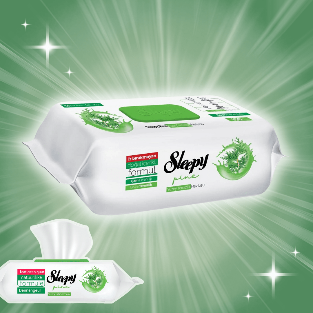 Image of Cleaning Wipes Pine – All-purpose Wipes | 100 Sheets
