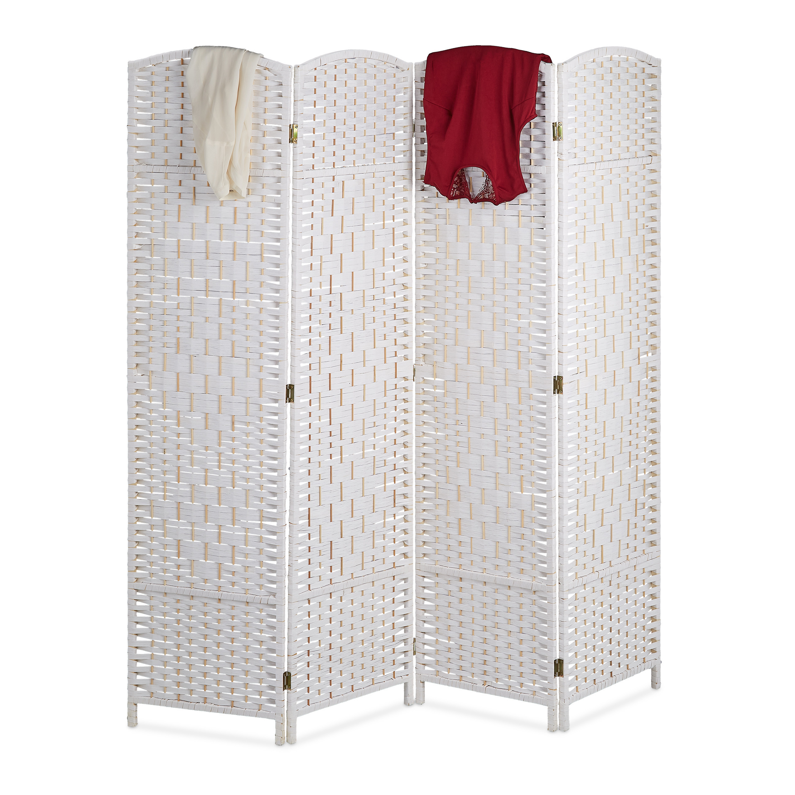TEMU Room Divider In White - (w)160 X (h)170 Cm