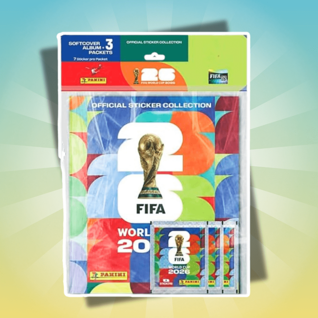 Panini 2026 – Softcover Collectors Album With 3 Sticker Packs