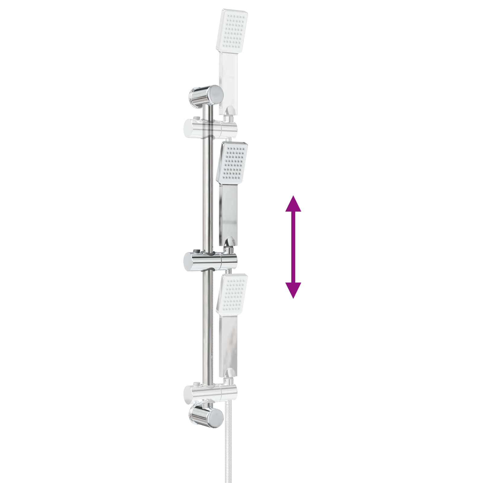 Ashbury Shower System Set with Chrome Finish