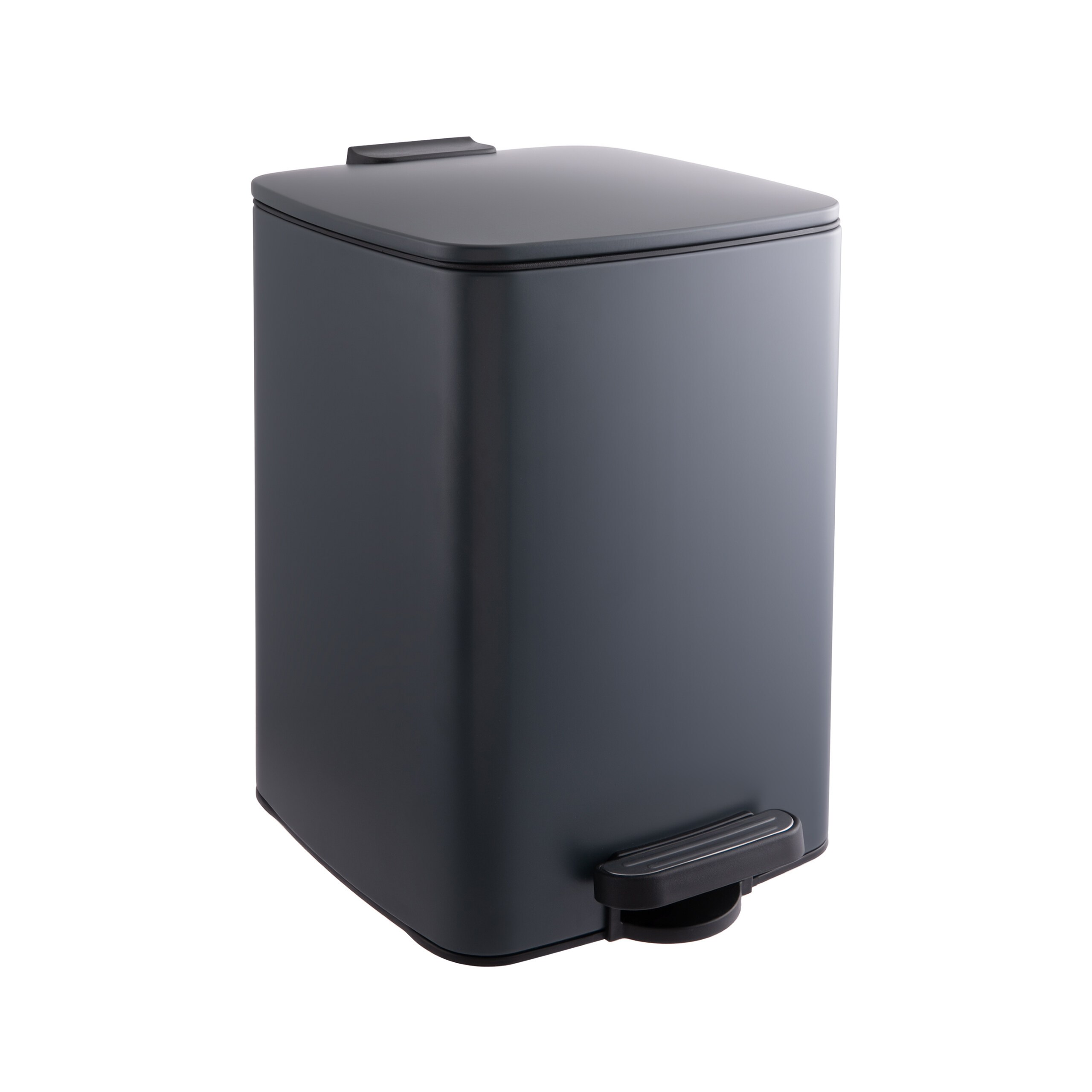 Black Trash Can - 12 Liter