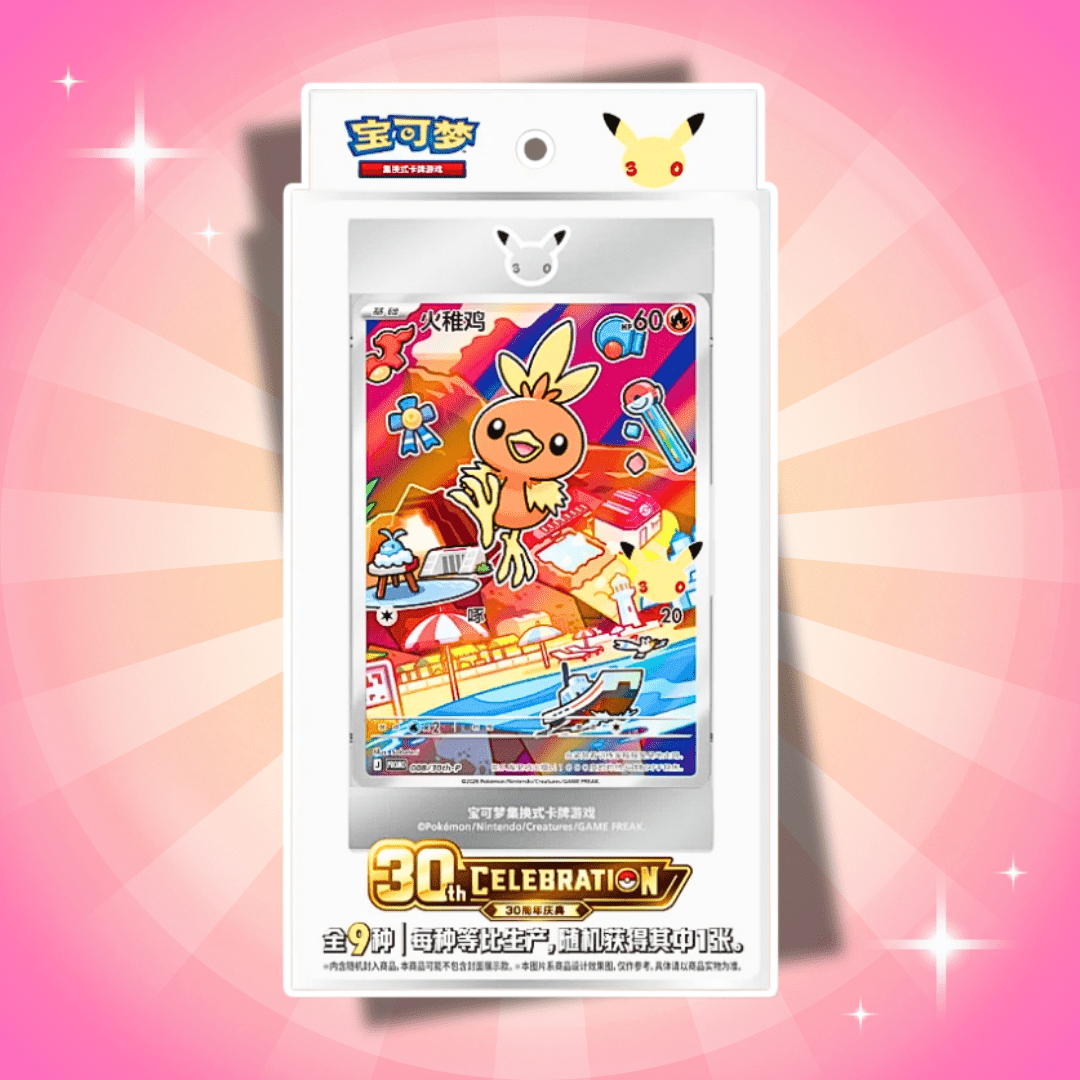 30th Anniversary First Partner Special Card Set Vol. 3 S-chn – Holographic Card + Booster