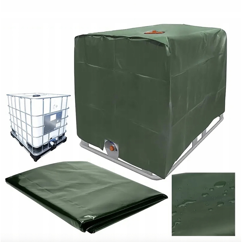 Ibc Tarpaulin Cover For Rainwater Tank Water Storage 1000l