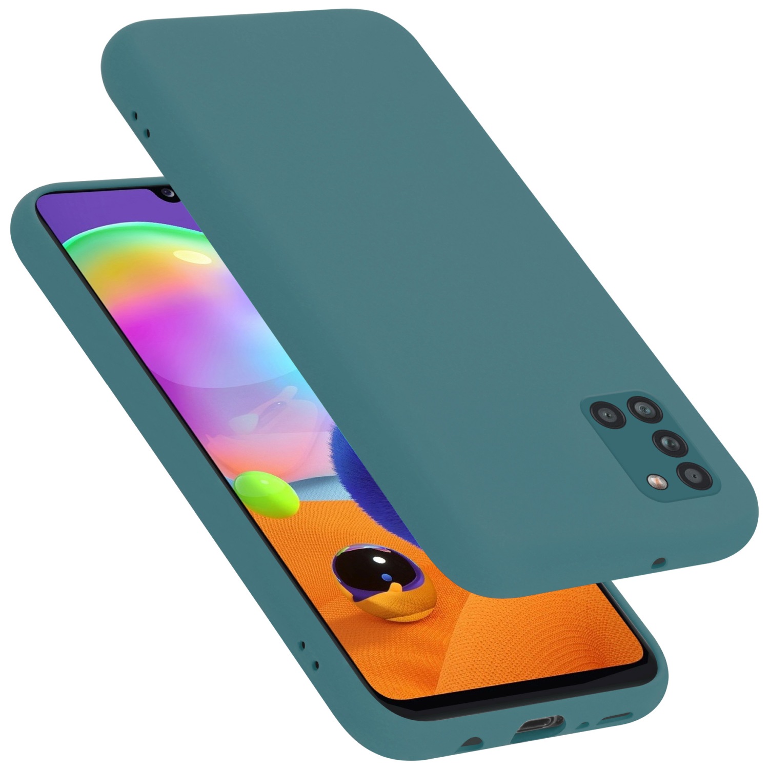 Case Compatible For Galaxy A31 Protective Cover Flexible Tpu Silicone Back Case Cover Phone Case