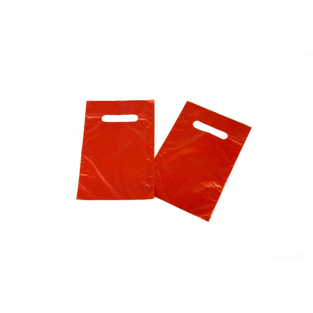 Bolsas de Plástico Asa Troquelada 16X25 Cm Color 600 Unidades: retailer-supplied image