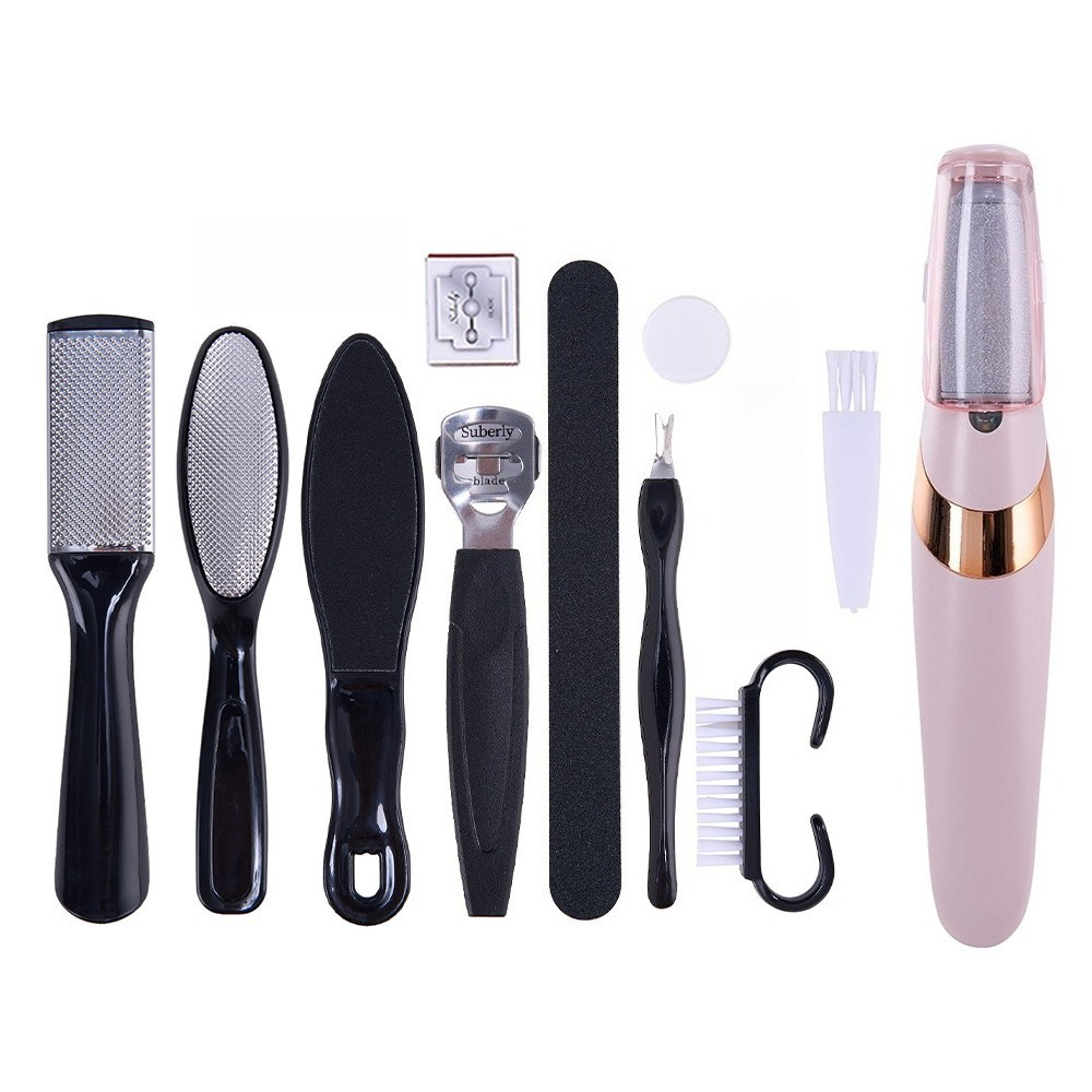 TEMU Foot File Set, Multi-functional Pedicure Kit For Home & Gift