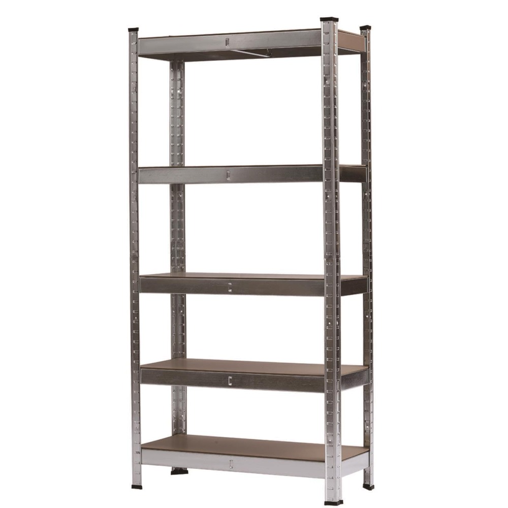 TEMU 5 Tier Metal Shelving Unit, Heavy Duty Garage Shelving Units, Racking Shelving For Warehouse Workshop Office 148*75*30cm