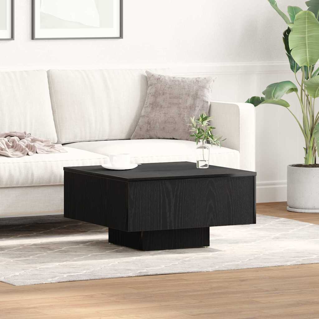 Image of Vidaxl Modern Coffee Table | Square - Stylish Indoor Table | Wood | Easy To Assemble | Contemporary Side Table