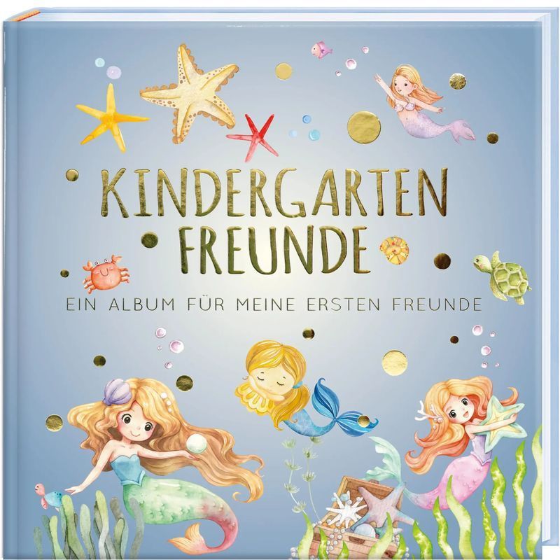 Image of Pia Loewe: Kindergarten - Mermaid / An Album For My First (friend Book Kindergarten 3 Years) Paperish / Book / German / 2021 / Paperish Publishing
