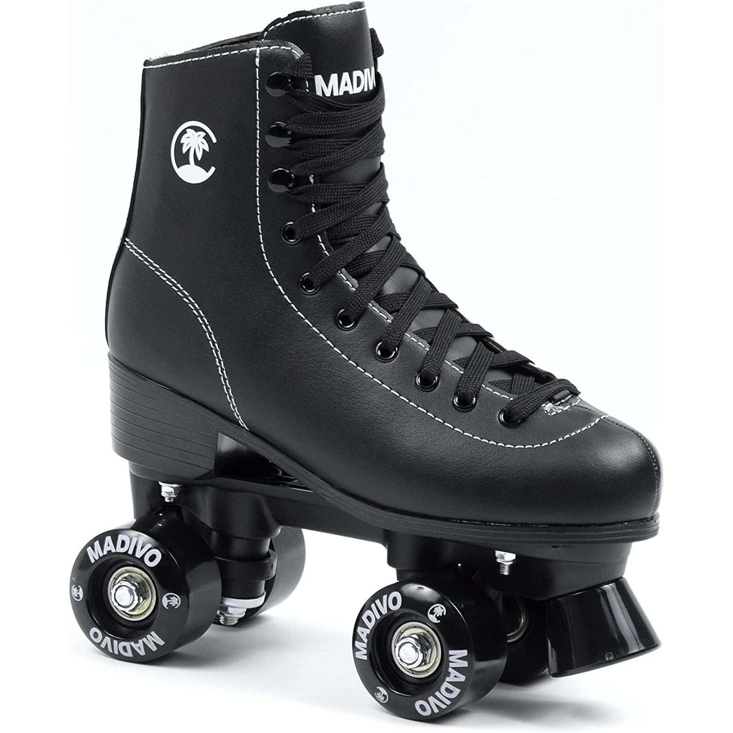 Image of Retro Madivo Classic -7 Pu 54 Mm Women' Skates, Stable Fitness Roller Skates