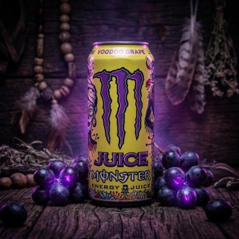 Image of Monster Energy Juice Voodoo Grape 473ml Import