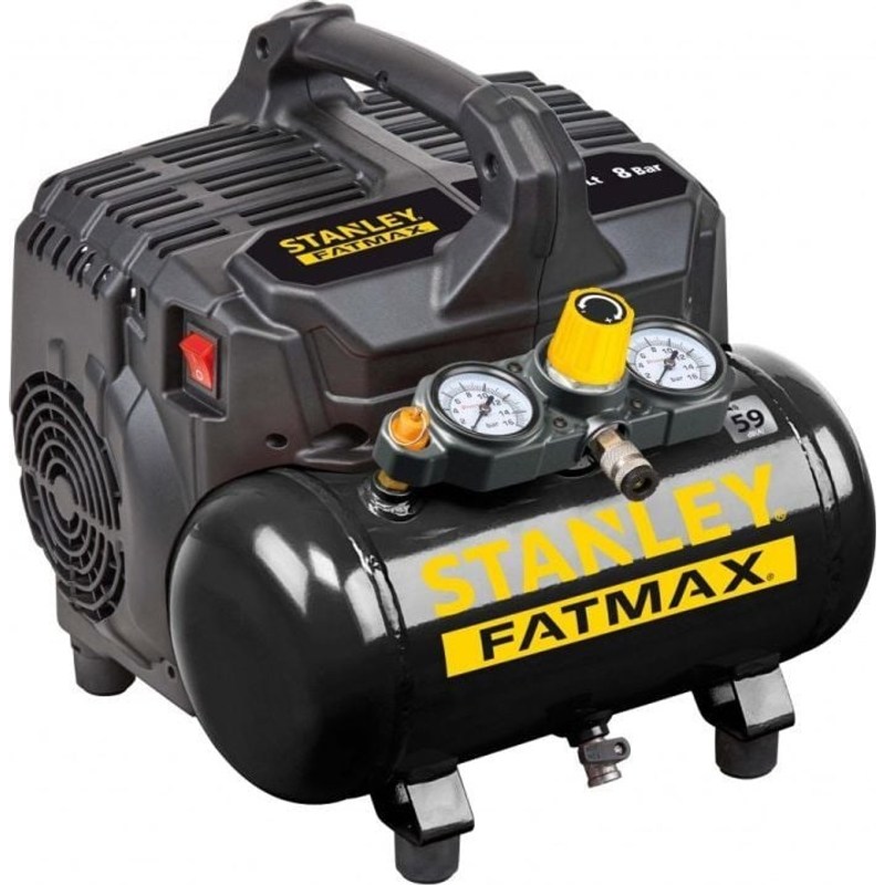 Oil-free Compressor, 0.75 , 6l, 550w, Stanley