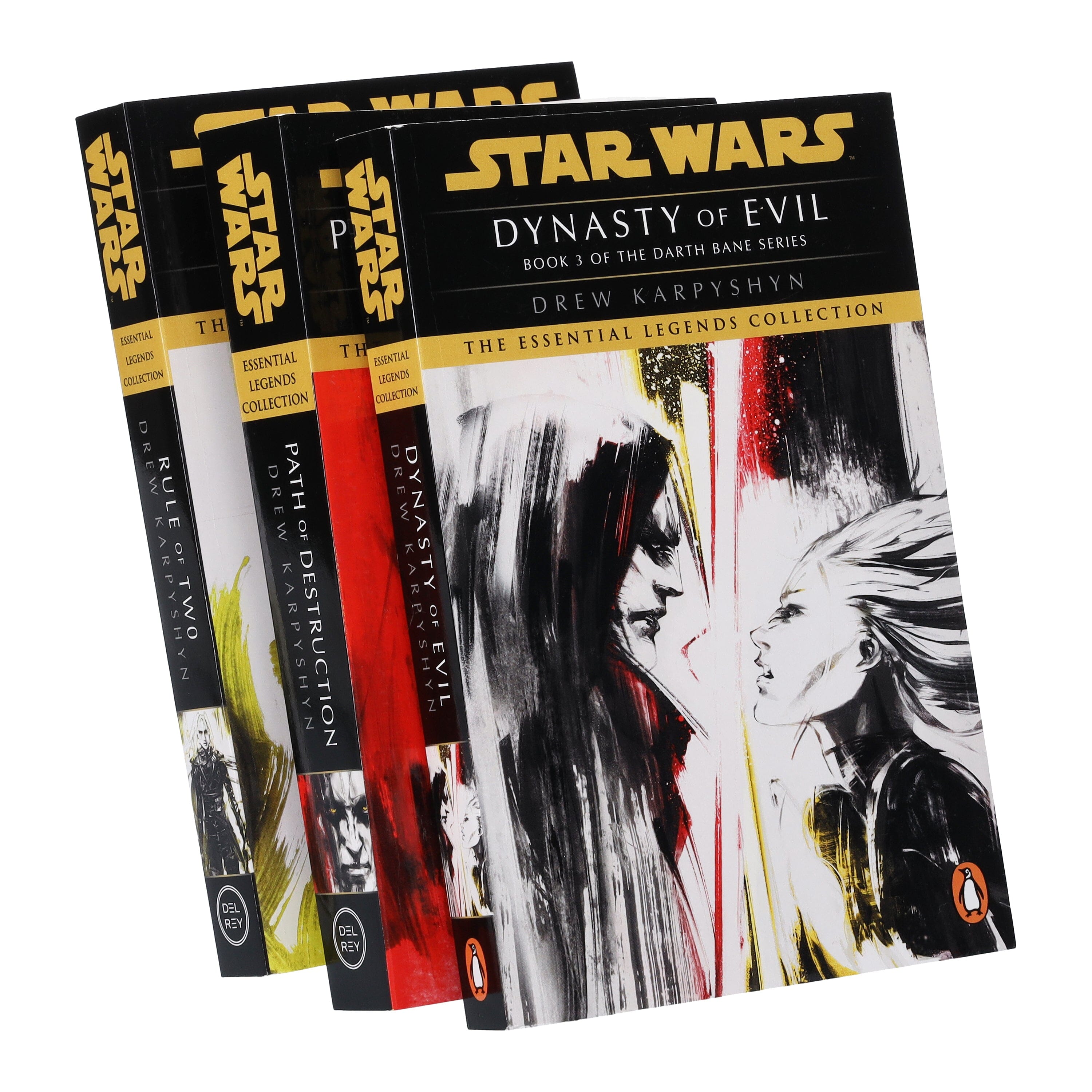 TEMU Star Wars Legends: The Darth Bane Series By Karpyshyn 3 Books Collection Set - Fiction - Paperback