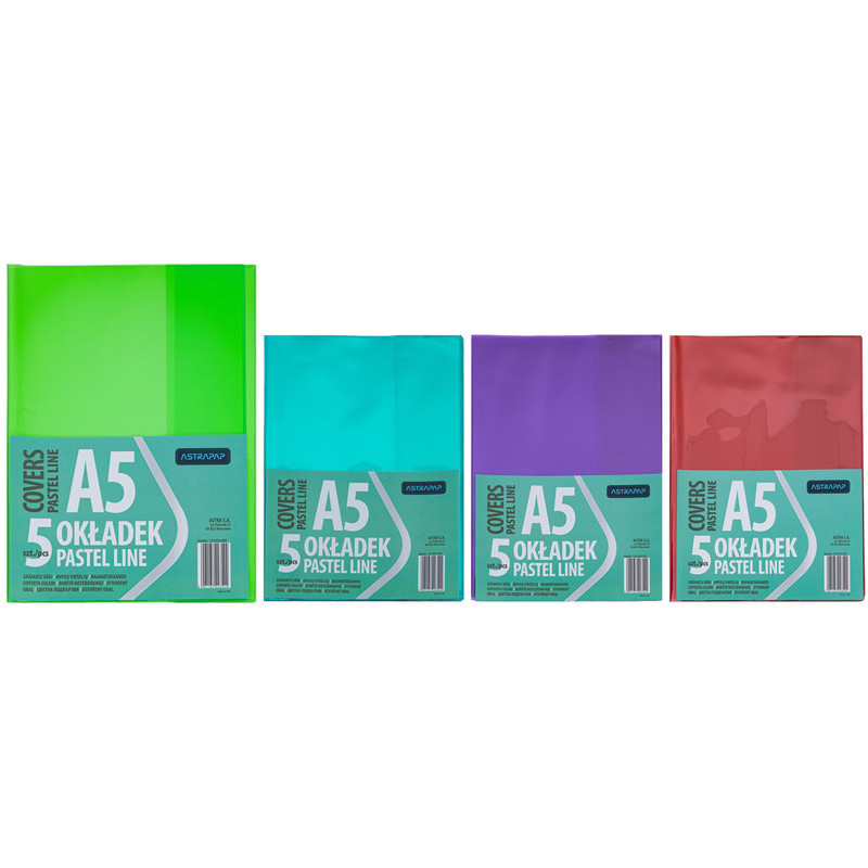 A5 Envelope "pastel Line", 5pcs
