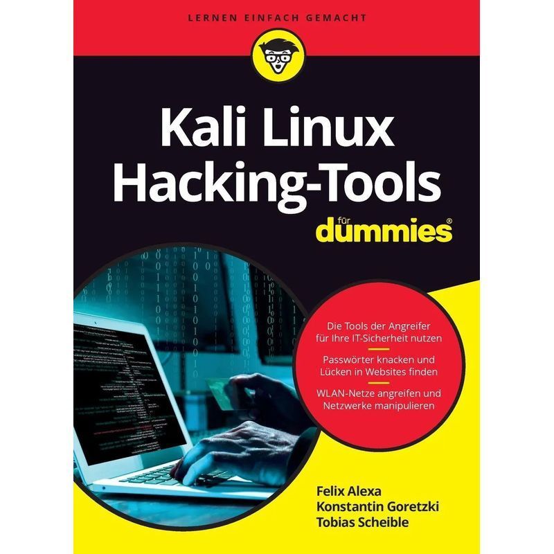 Kali Linux Hacking Tools For Dummies - Paperback - Felix Alexa (et Al.) - For Dummies - 416 Pages - German - 2023 - Wiley Vch Gmbh - Ean 9783527719105