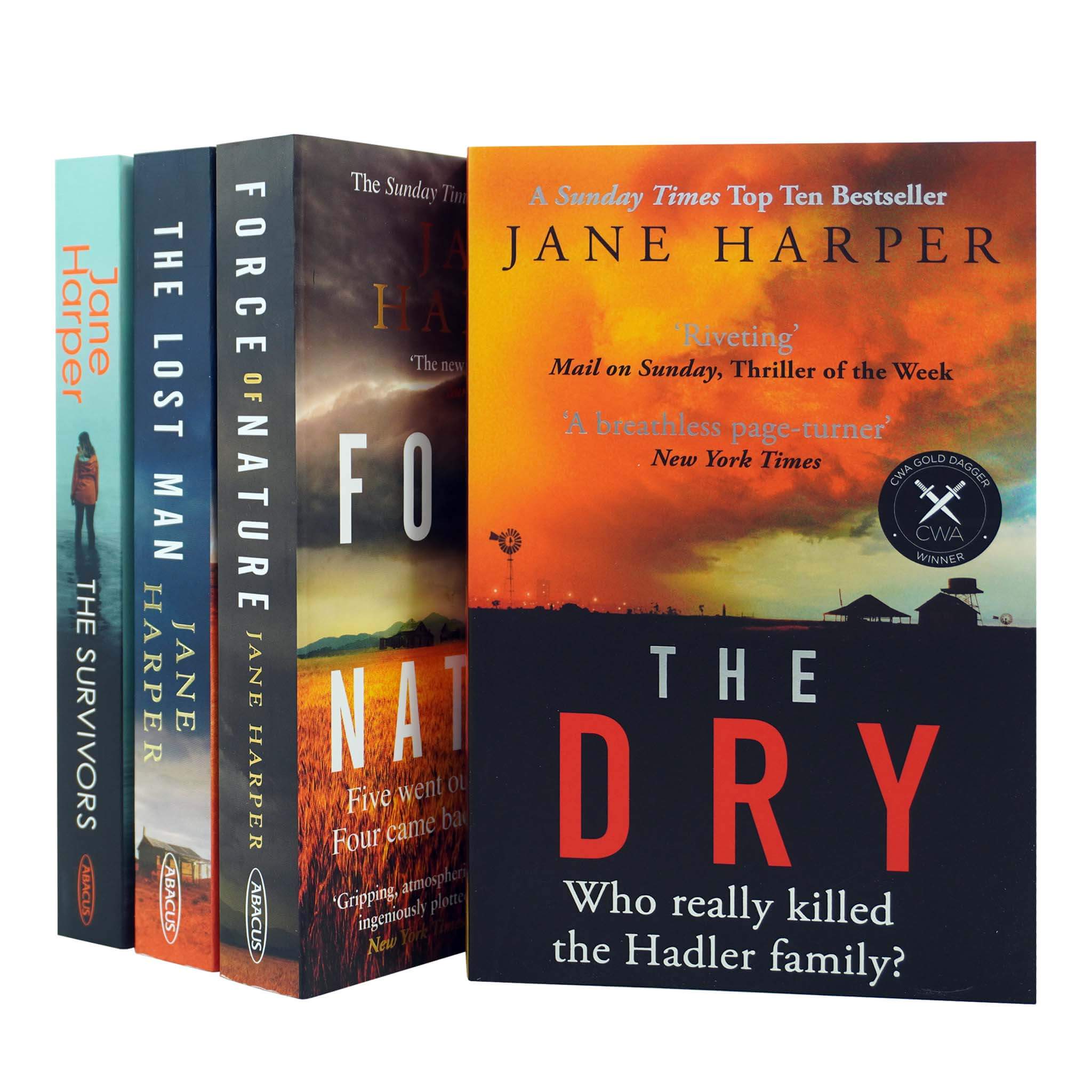 TEMU Jane Harper 4 Books Collection Set - Fiction - Paperback