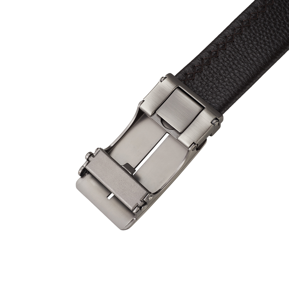 Men's Automatic Buckle Casual Belt with Adjustable Strap
