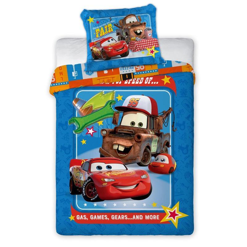 Cars Fair Junior Bed Sheet Set 2pcs, 100x135 Cm, 100%