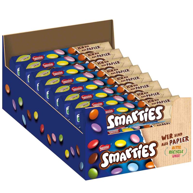 Smarties Chocolate Pieces 24x38g