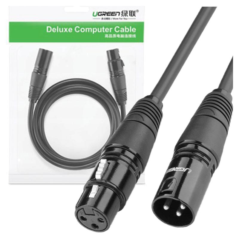 TEMU Xlr Female To Xlr Male Audio Cable 5m, Ugreen Audio Cable, Professional Xlr Audio Cable, High-, Microphone Audio Cable, Equipment Audio Cable