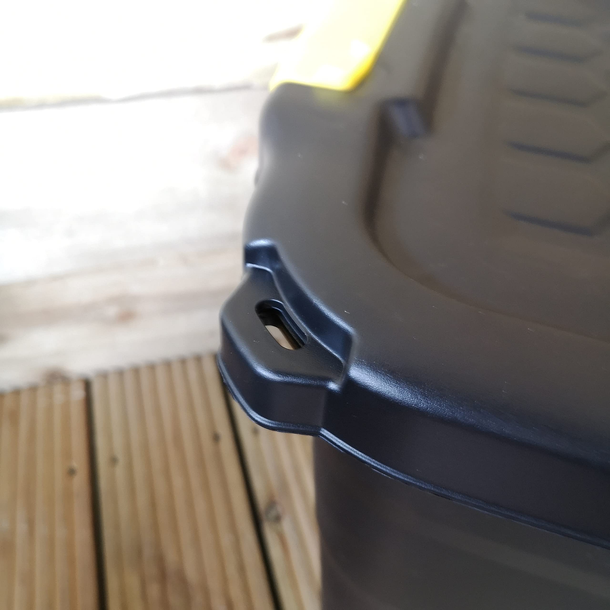60L Heavy Duty Storage Tub, Lockable & Stackable