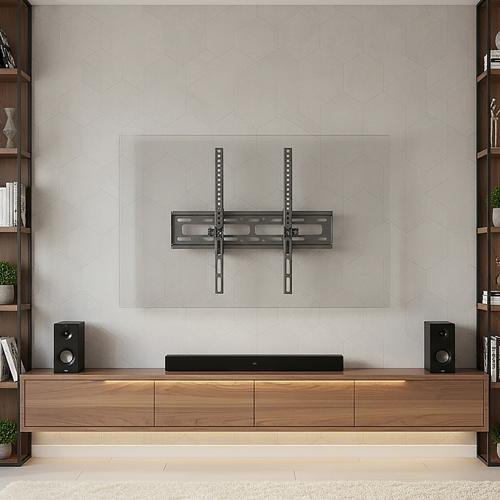 Solid Metal TV Wall Mount, Multi-Angle Adjustable