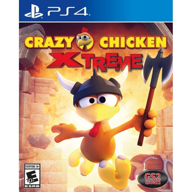 Image of Gs2 Games Crazy Chicken Extreme For Playstation 4 - Ps4 - Video Game