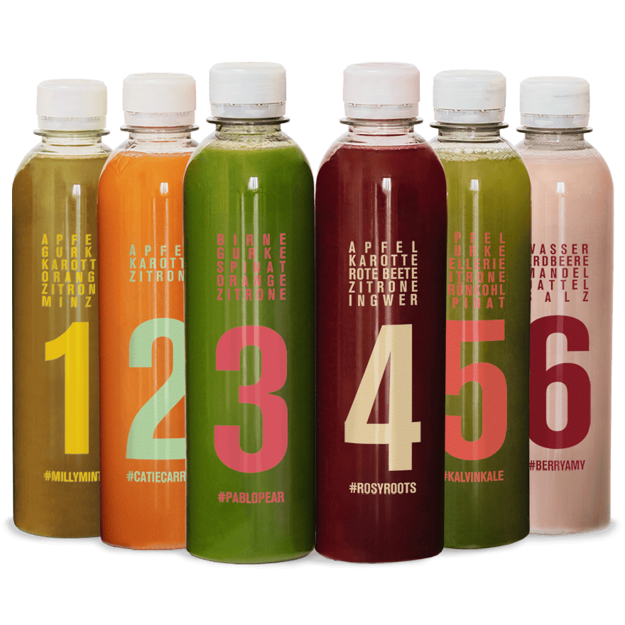 3-day Classic Juice Cleanse (includes €4.50 Deposit)