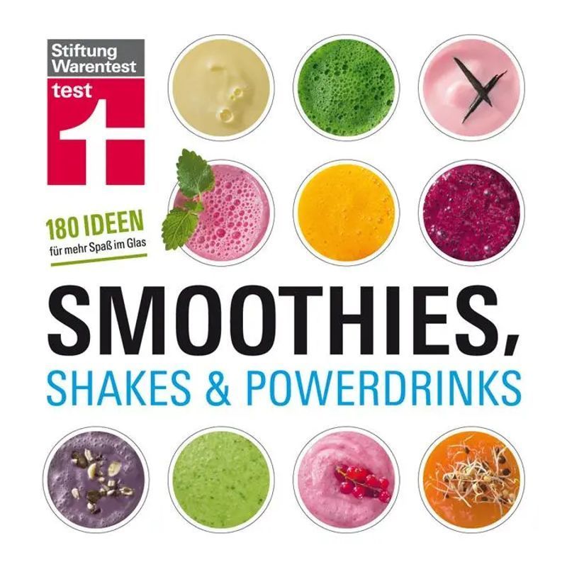 Image of Smoothies, Shakes & Power Drinks - Paperback - 180 Ideas For More Fun In The Glass - Astrid Büscher - 176 Pages - German - 2012 - Stiftung Warentest - Ean 9783868510393