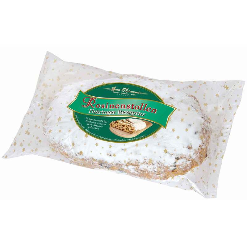 Image of Emil Reimann Raisin Stollen Thuringian Recipe 1kg