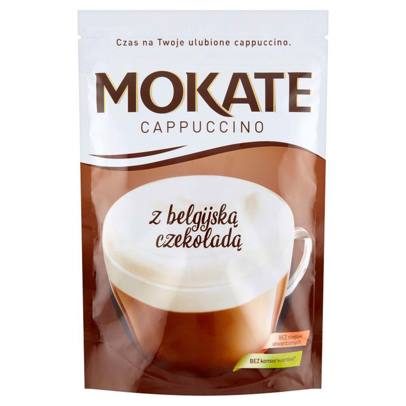 Mokate Cappuccino With Belgian Chocolate 110 G