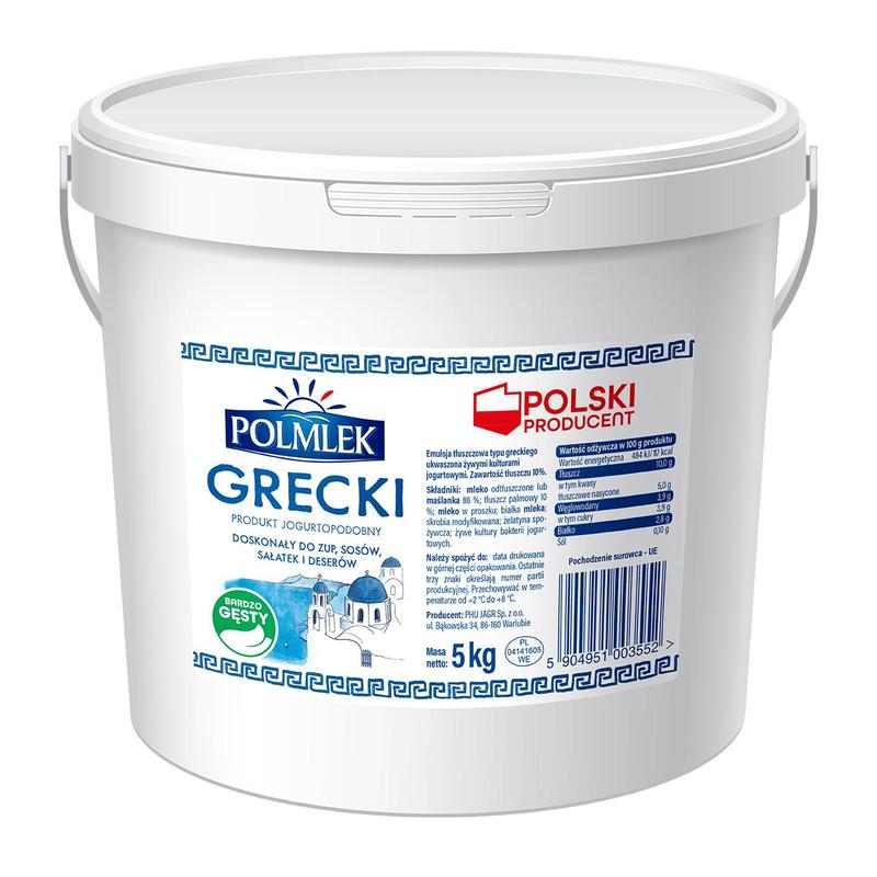 Image of Greek Yogurt 5kg - Polmlek