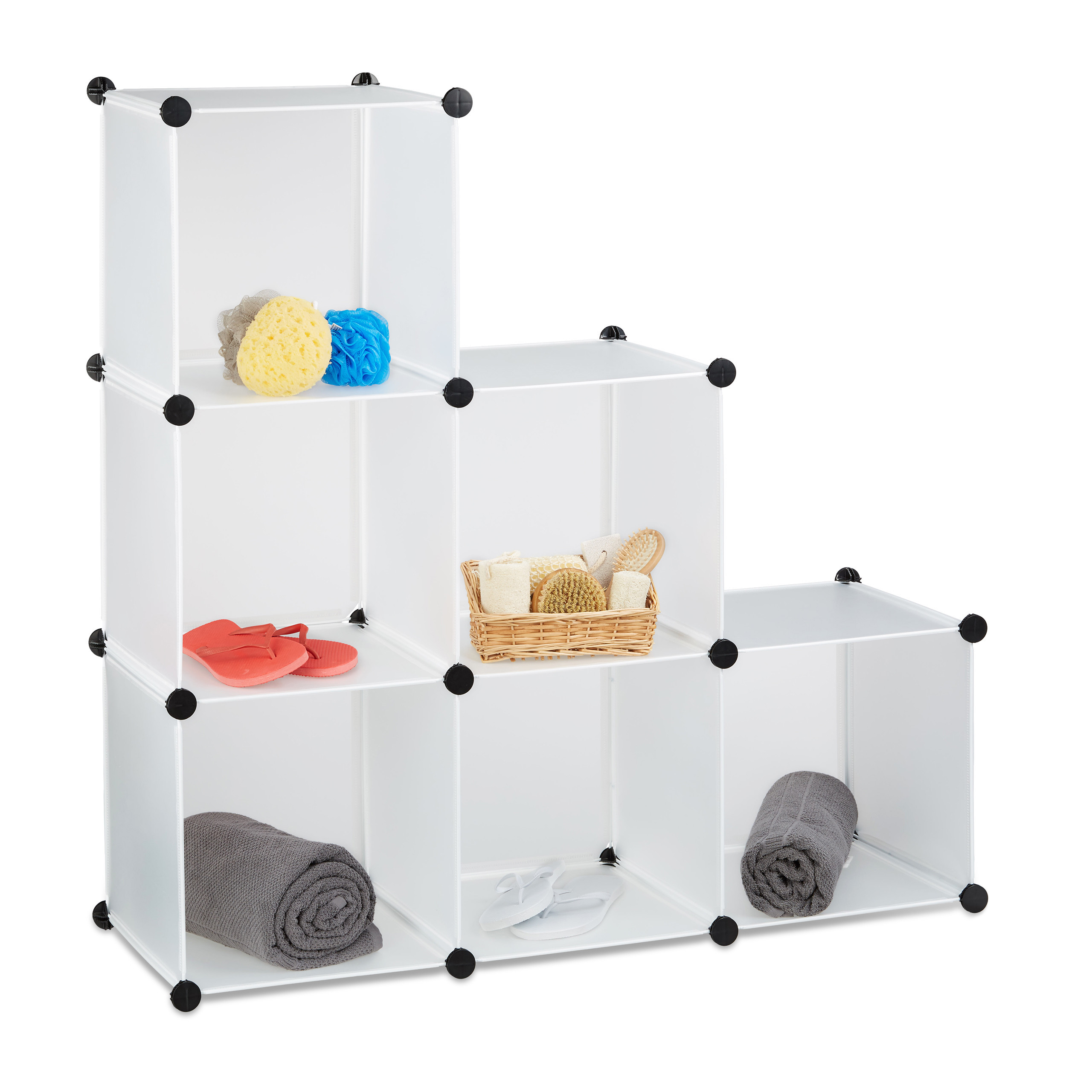 White Step Shelf