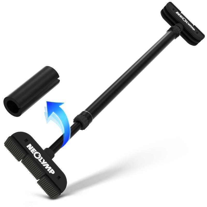 Image of Neolymp Premium Pull-up Bar Door Frame - Door Rack With Adjustable Height, Width & Depth 15-43 Cm - Pull-up Bar With 150 Kg Load Capacity - Pull-up Bar Without Screws, Easy To Hang In Door Frame
