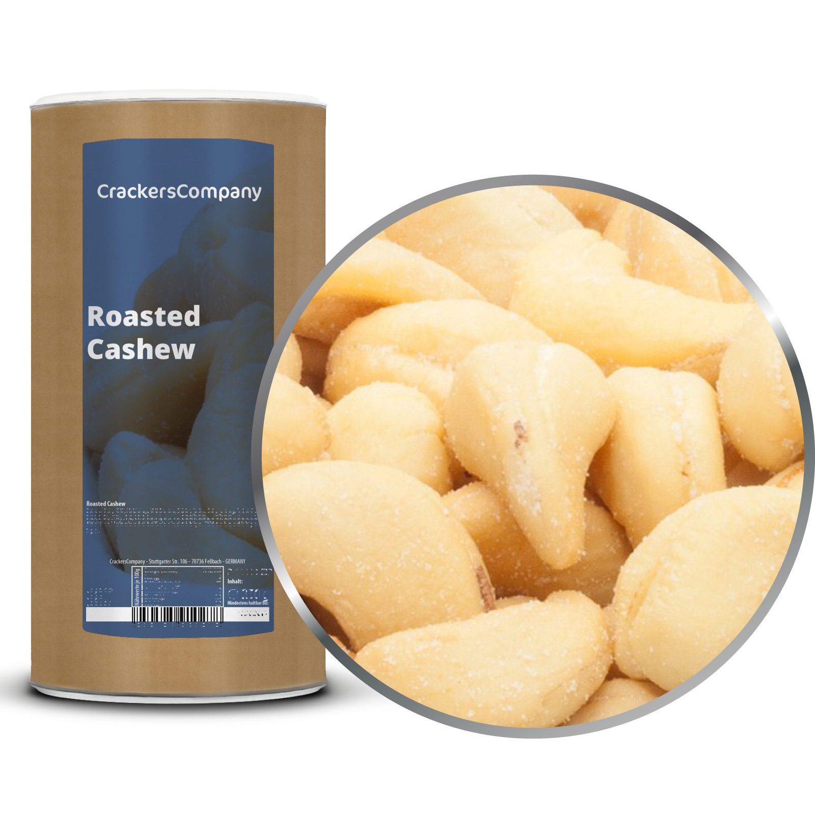 Roasted Cashew Nuts – Mildly Roasted Cashew Nuts – By Crackerscompany