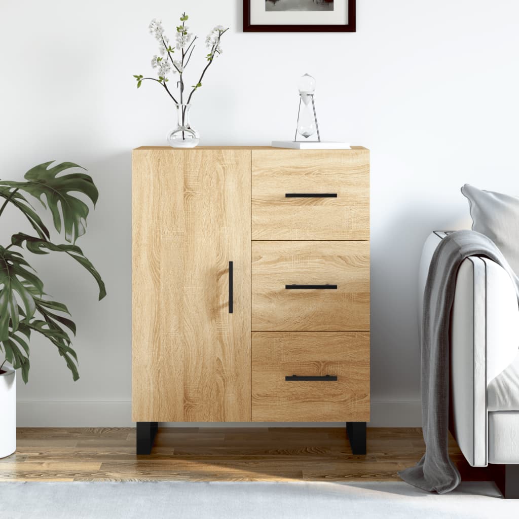 Vidaxl Sideboard Cabinet, Storage Cabinet, Living Room Cabinet, Home Organizer Side Cabinet