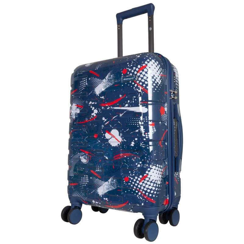 Image of Hard Shell Motif Carry-on Suitcase, Size S