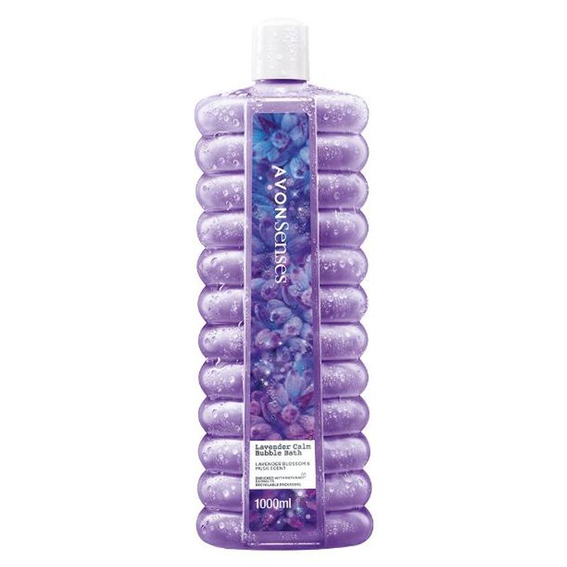 Image of Avon Bath Oil Lavender Calm 1000 Ml