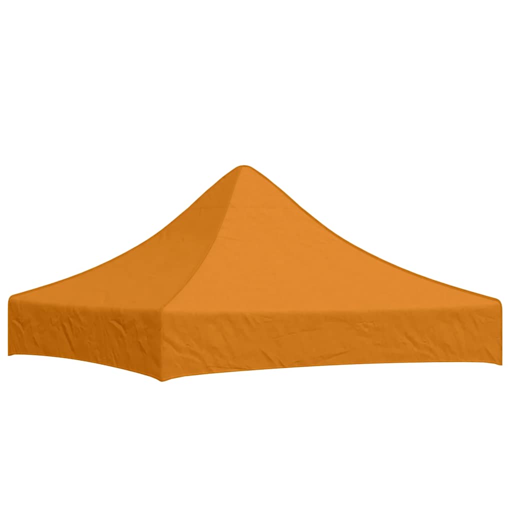 Vidaxl Party Tent Roof Uv-resistant Replacement Roof Canopy Tent Roof Cover For Garden Tent 2x2m Orange 270g/m²