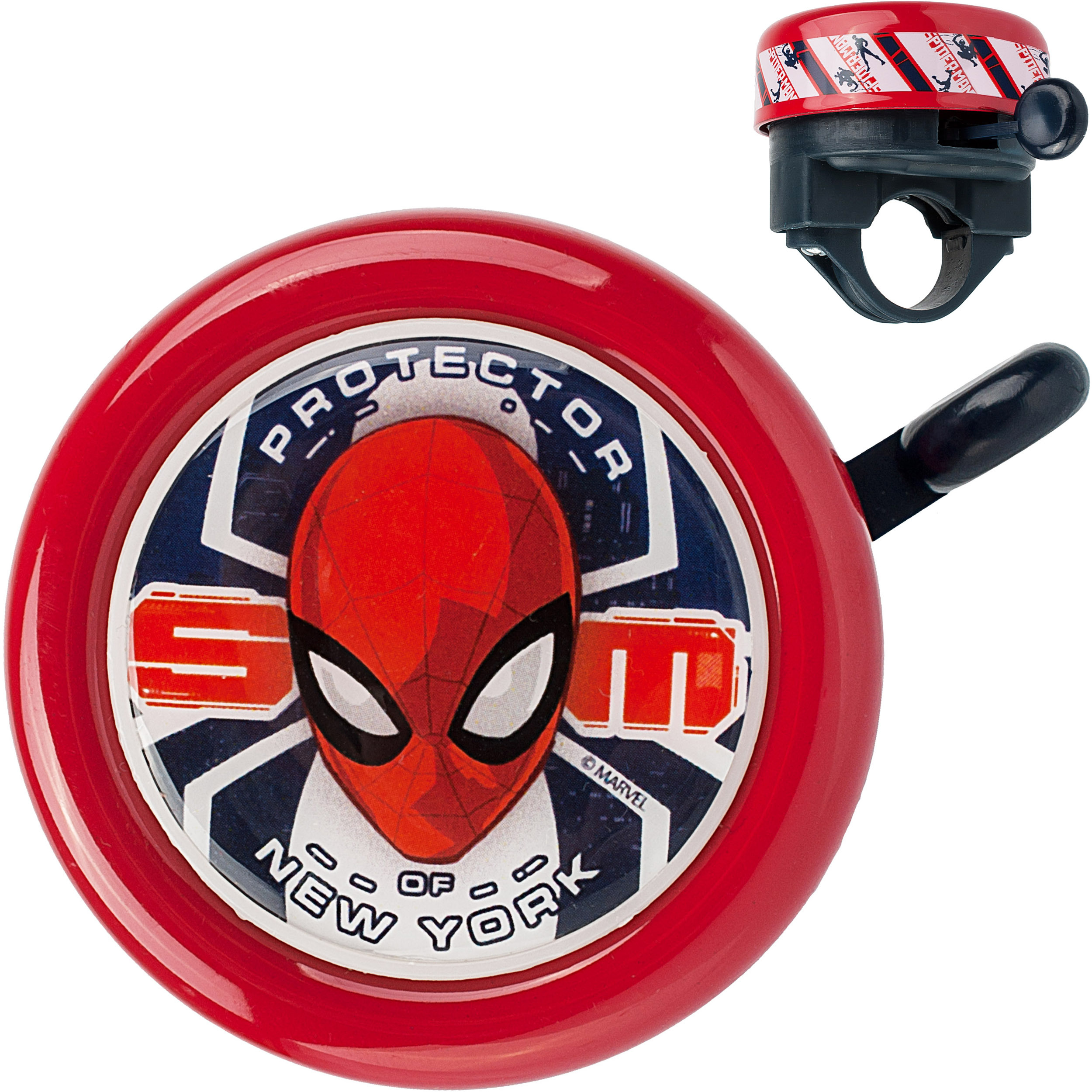 Bicycle Bell - Spiderman - - - Stable Metal - Universal Bell For / Boys - Small Handlebar Bell - Bell ..