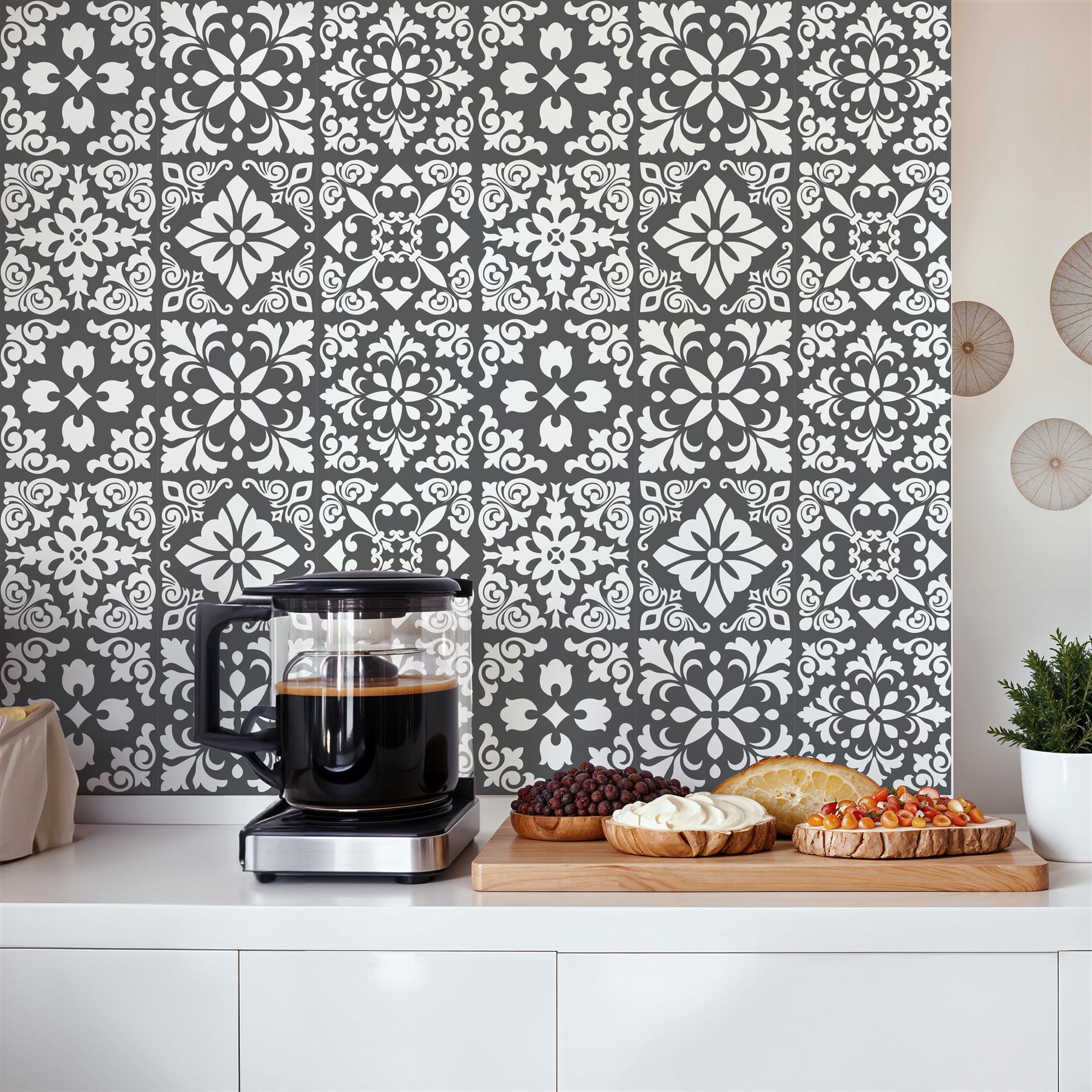 24pcs Peel and Stick Tile Stickers for Kitchen Backsplash