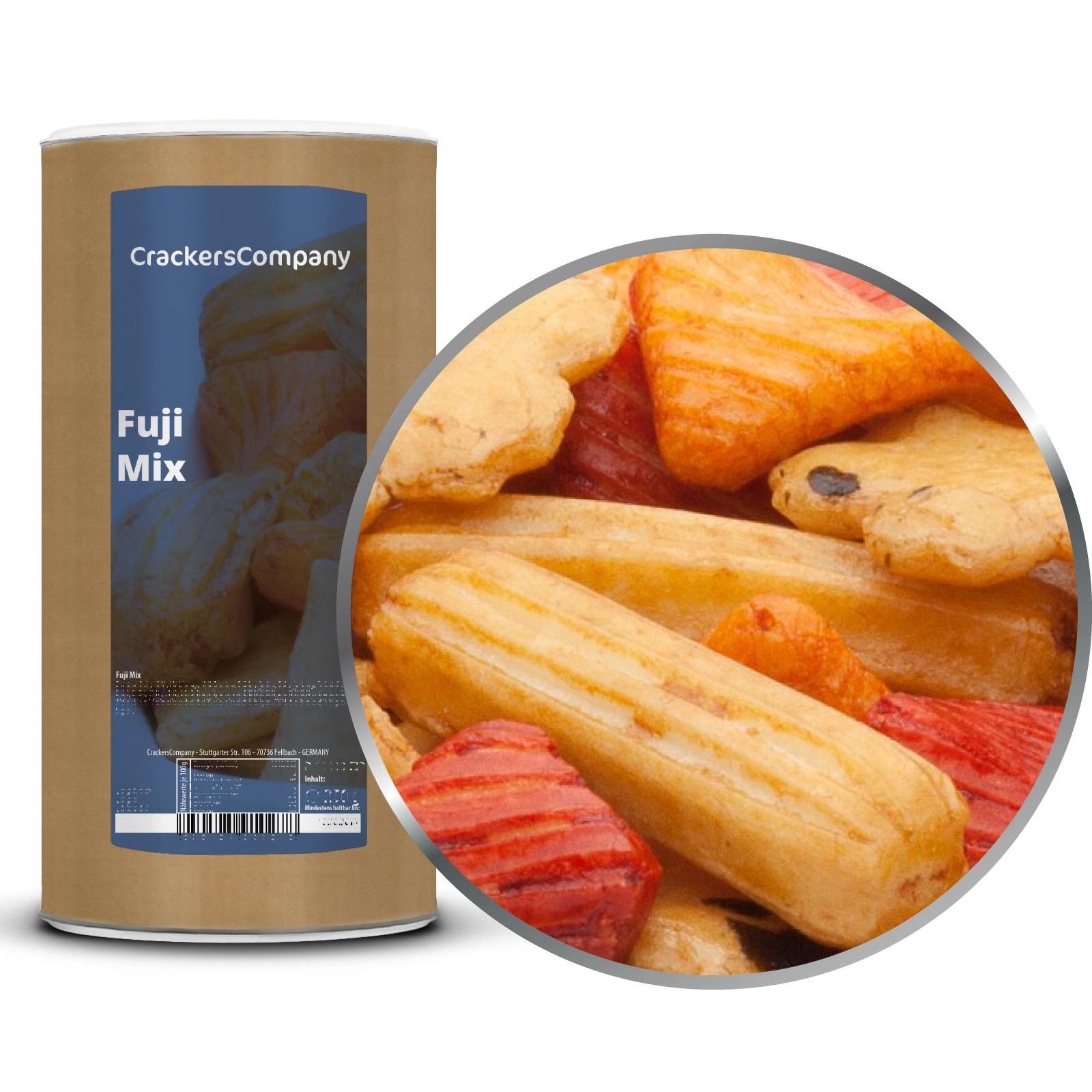 Fuji Mix – Assorted Color Rice Crackers, Mildly Seasoned – By Crackerscompany