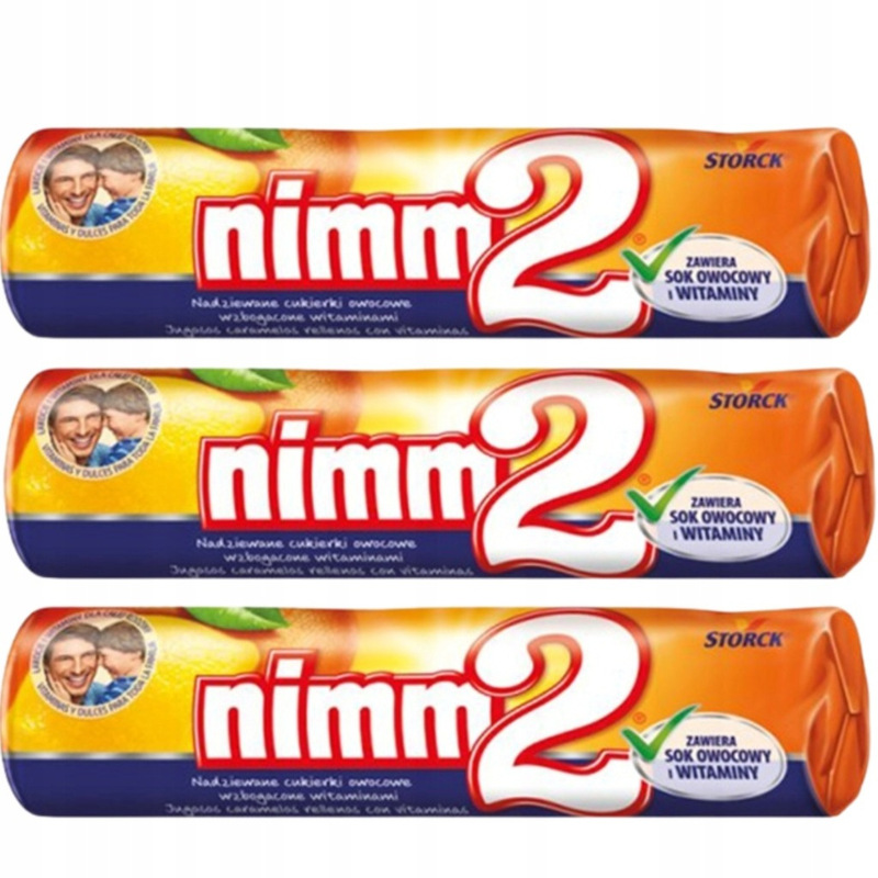 Nimm2 Candies 50g X 3 Pieces