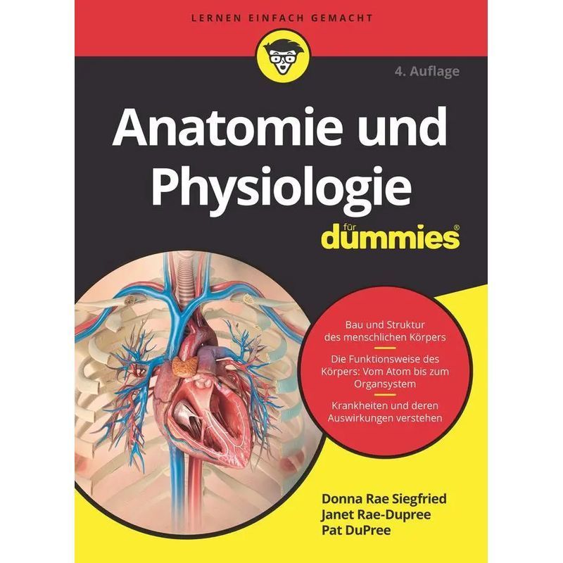 Image of Anatomy And Physiology For Dummies - Paperback - Donna Rae Siegfried (et Al.) - For Dummies - 416 Pages - German - 2021 - Wiley Vch Gmbh - Ean 9783527718061